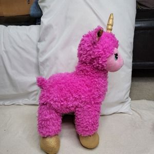 Easter gift BUILD A BEAR BAB Pink Sparkle Llamacorn Llam